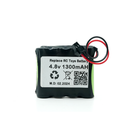 TNL 4.8v 1300mAh Siyah Soketli Ni-Mh Oyuncak Araba Pili - 1