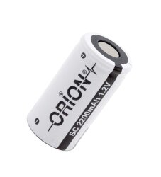 SC 2200mAH 10C Ni-MH Şarjlı Matkap-Süpürge Pili - BataryaBank