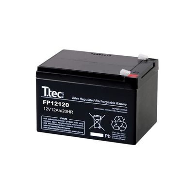 Ttec 12V 12AH Bakımsız Kuru Akü - ttec