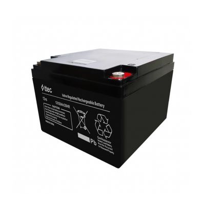 Ttec 12V 26Ah BASE Bakımsız Kuru Akü - 1