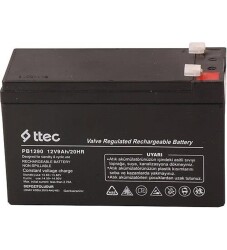 Ttec 12V 9Ah UPS Uyumlu Akü 2025 Üretim - 2