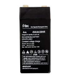 Ttec 4V 4AH Bakımsız Kuru Akü - 2