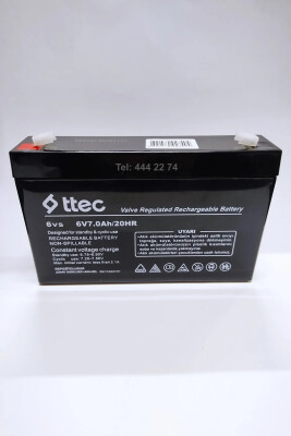Ttec 6v 7ah Oyuncak Araba Aküsü - ttec