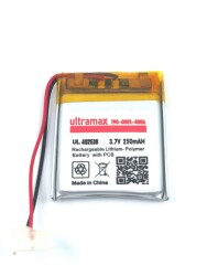 Ultramax 3.7v 250mah 402530 Li-po Lithium Polymer Batarya Pil - Ultramax