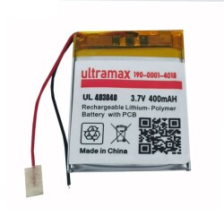 Ultramax 3.7v 400mah 403040 Li-po Lithium Polymer Batarya Pil - Ultramax