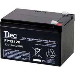 V Akülü Araba Aküsü Uyumlu 12 Volt 12 Amper 12V 12AH 20HR - ttec