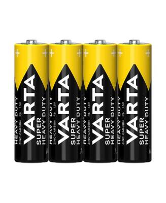 Varta 2006 Superlife / Super Heavy Duty Çinko Karbon AA 4'lü Paket (Shrink) - 1