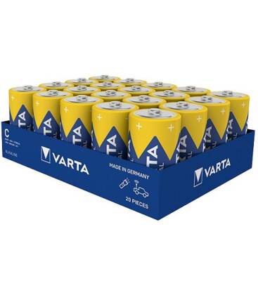 Varta 4014 Endüstriyel Alkalin C Size Orta Boy Pil 20Li - 1
