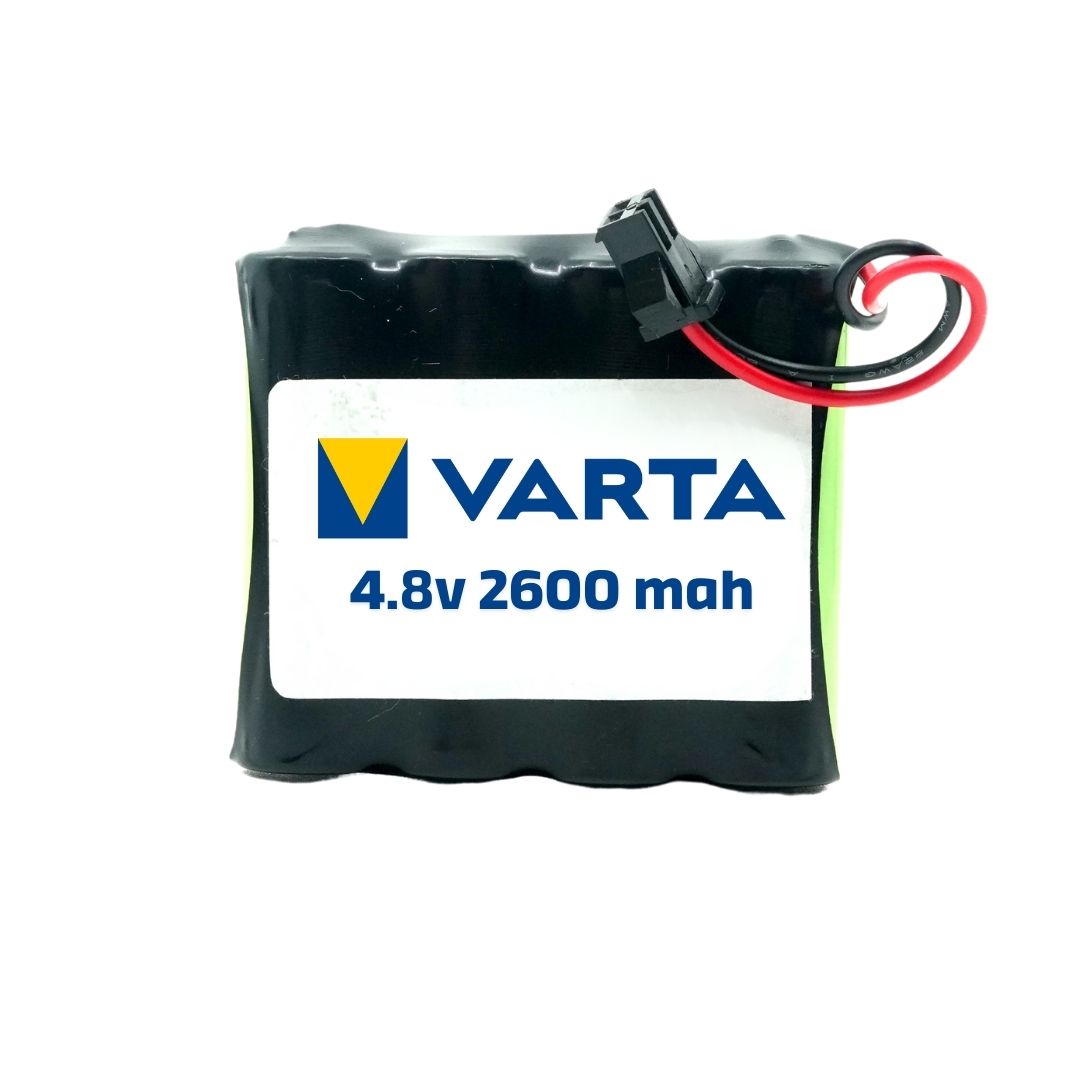 Varta 4.8v 2600mAh Siyah Soketli Ni-Mh Oyuncak Araba Pili - Varta