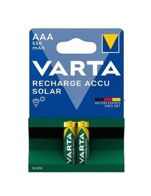 Varta 550mAh AAA İnce Şarjlı Telsiz Telefon Pili 2li Blister - 1