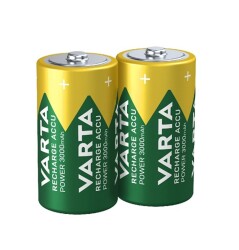 Varta 56720 Power 3000mAh D Şarj Edilebilir Büyük Pil 2li Blister - 2