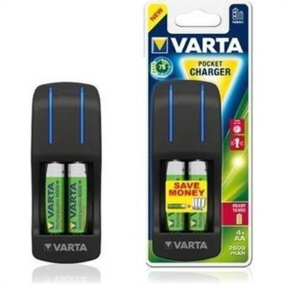 Varta 57642 4x2600mAh Pilli Şarj Edilebilir Pocket Şarj Cihazı - 1