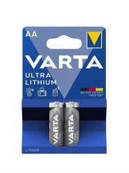 Varta Ultra Lityum AA Kalem Pil Şarj Olmayan Pil 2'li Paket (Blister) - Varta