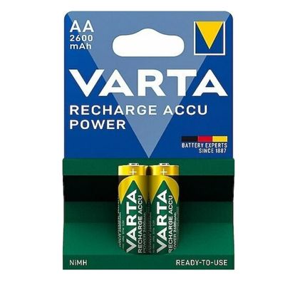 Varta Accu Power 2600 mAh AA 2'li Şarj Edilebilir Kalem Pil - 1