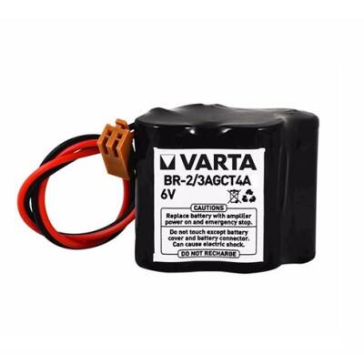 Varta BR-2/3AGCT4A 6V Lityum Kahverengi Soketli Pil - 1