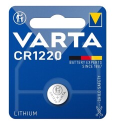 Varta CR1220 3v Lityum Pil Tekli Blister Ambalaj - 1