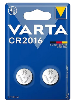 Varta CR2016 Pil 2'li Lityum Pil - 1