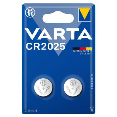 Varta CR2025 Lityum Pil 2'li - 1