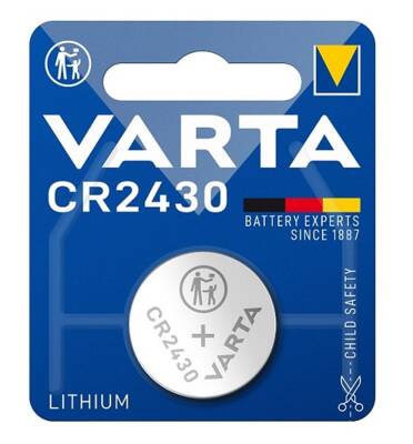 Varta CR2430 6430 Lityum 3v Pil Tekli Blister - 1