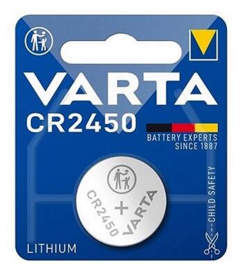 Varta CR2450 3v Lityum Pil Tekli Blister Ambalaj - 1