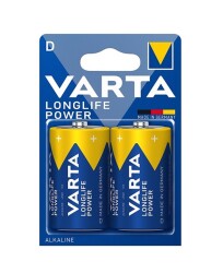 Varta Longlife Power Alkalin Büyük D Boy Pil 2'li Paket - 1