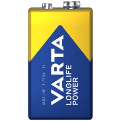 Varta Longlife Power Alkaline 9V Pil - 2