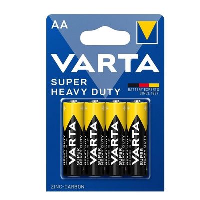 Varta Super Heavy Duty / SuperLife Manganez AA Kalem Pil 4'lü Paket (Blister) - Varta