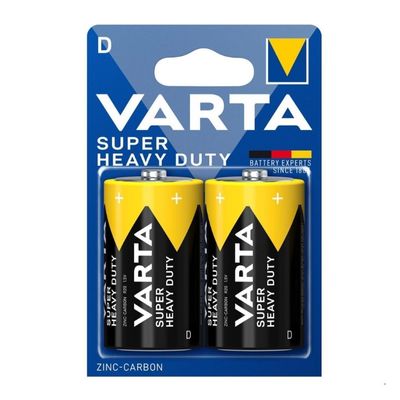 Varta Superlife Manganez D Büyük Boy Pil 2'li Paket - 1