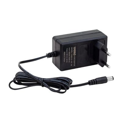 Weko 12 Volt 2 Amper 24 Watt Plastik Kasa Priz Tipi Adaptör (5.5x2.5 Uçlu) - 1