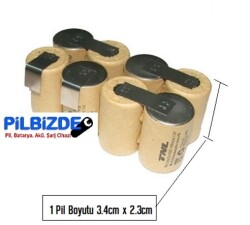 Würth 9.6v Batarya için 1500mAH Pil Grubu - Würth Master