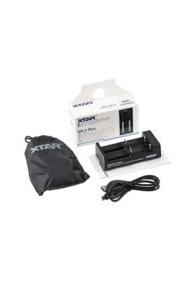 XTAR MC2 Plus Pil Şarj Aleti 18650 21700 Li-ion Akıllı Çiftli Şarj Cihazı USB - 2