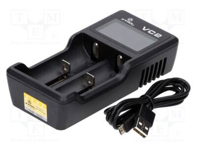 XTAR VC2 Pil Şarj Aleti LCD Ekranlı 18650 26650 Li-ion Akıllı Şarj Cihazı - 2