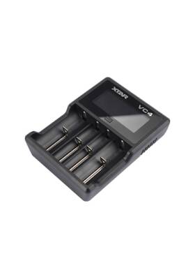 XTAR VC4 LCD Ekranlı Pil Şarj Aleti 4'lü 18650 26650 Li-ion Ni-MH Akıllı Şarj Cihazı - 2