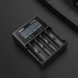 XTAR VC4SL LCD Ekranlı Pil Şarj Aleti 4'lü 18650 21700 Li-ion Ni-MH Akıllı Hızlı Şarj - 2