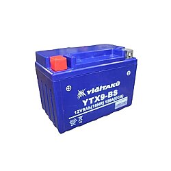 Yiğit Akü YB9-BS (MF) 12V 9Ah Motosiklet Aküsü | Bakım Gerektirmeyen Güçlü Akü - Yiğit