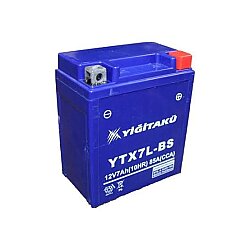 Yiğit Akü YTX7L-BS (MF) 12V 7Ah MT Serisi Dik Motosiklet Aküsü - Yiğit
