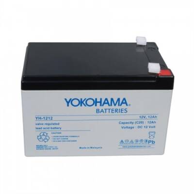 Yokohama YH-121.2 12 Volt 12 Amper Akü - 1